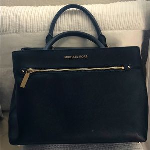 Michael Kors Black Saffiano leather purse